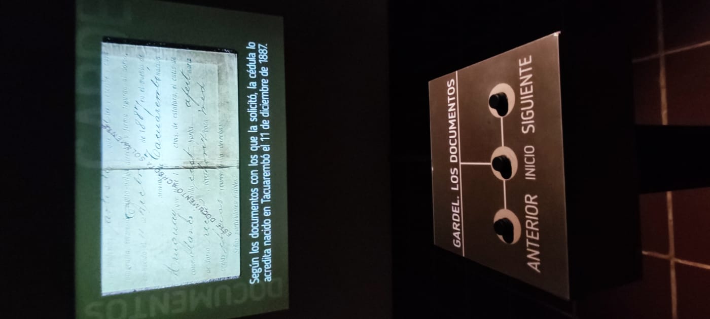 Interactivo documentos históricos